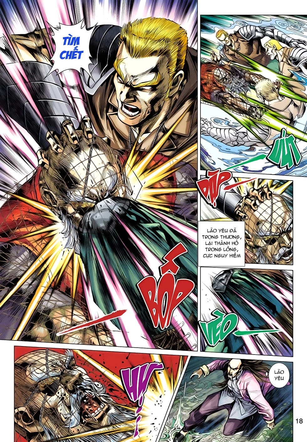 Truyện Tranh Tân Tác Long Hổ Môn trang 4