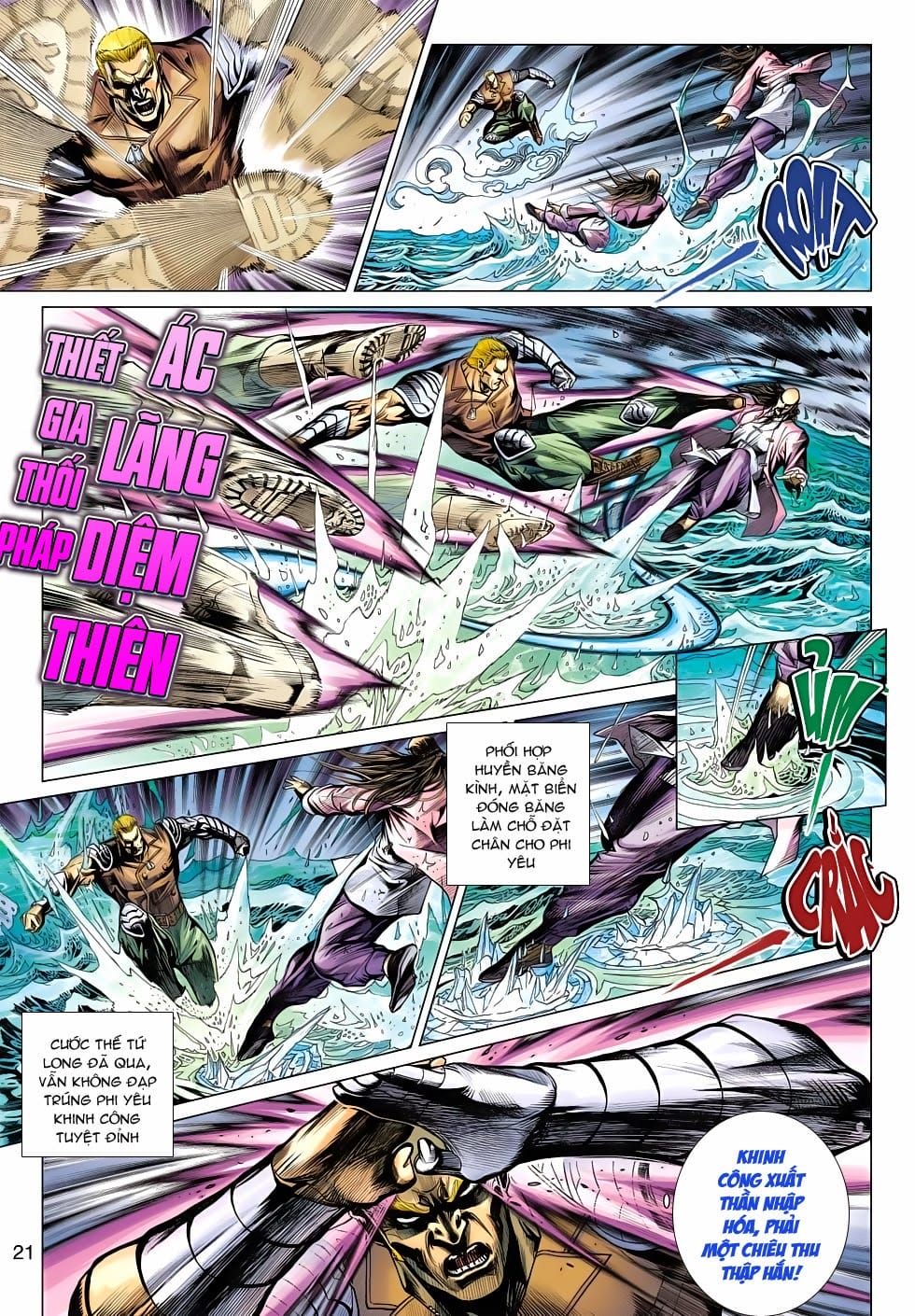 Truyện Tranh Tân Tác Long Hổ Môn trang 4