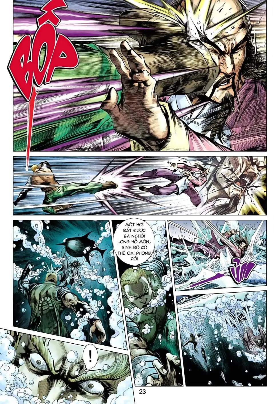 Truyện Tranh Tân Tác Long Hổ Môn trang 4