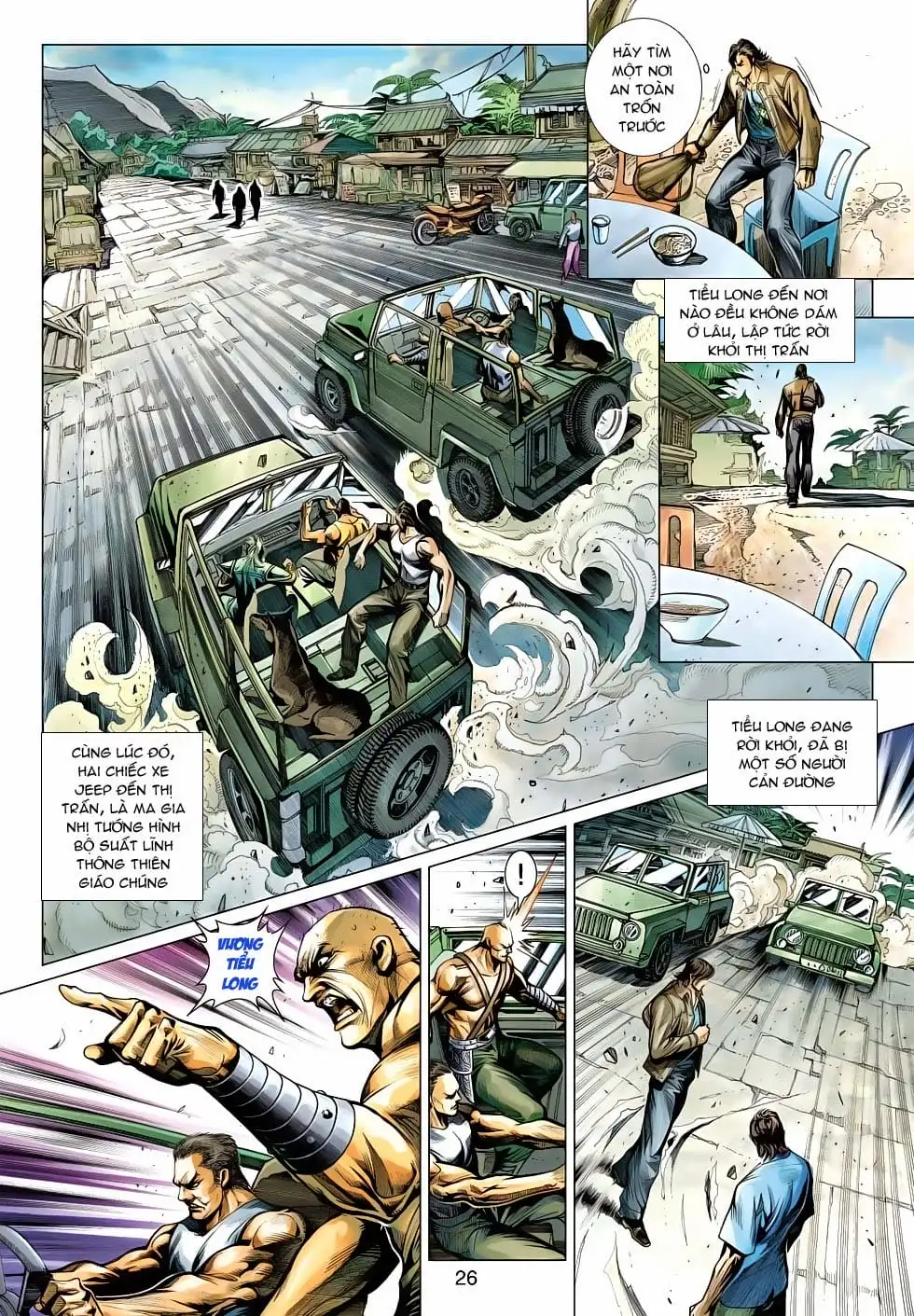 Truyện Tranh Tân Tác Long Hổ Môn trang 4