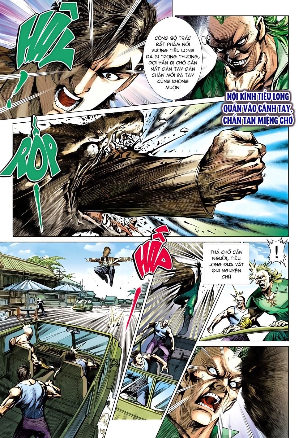 Truyện Tranh Tân Tác Long Hổ Môn trang 4