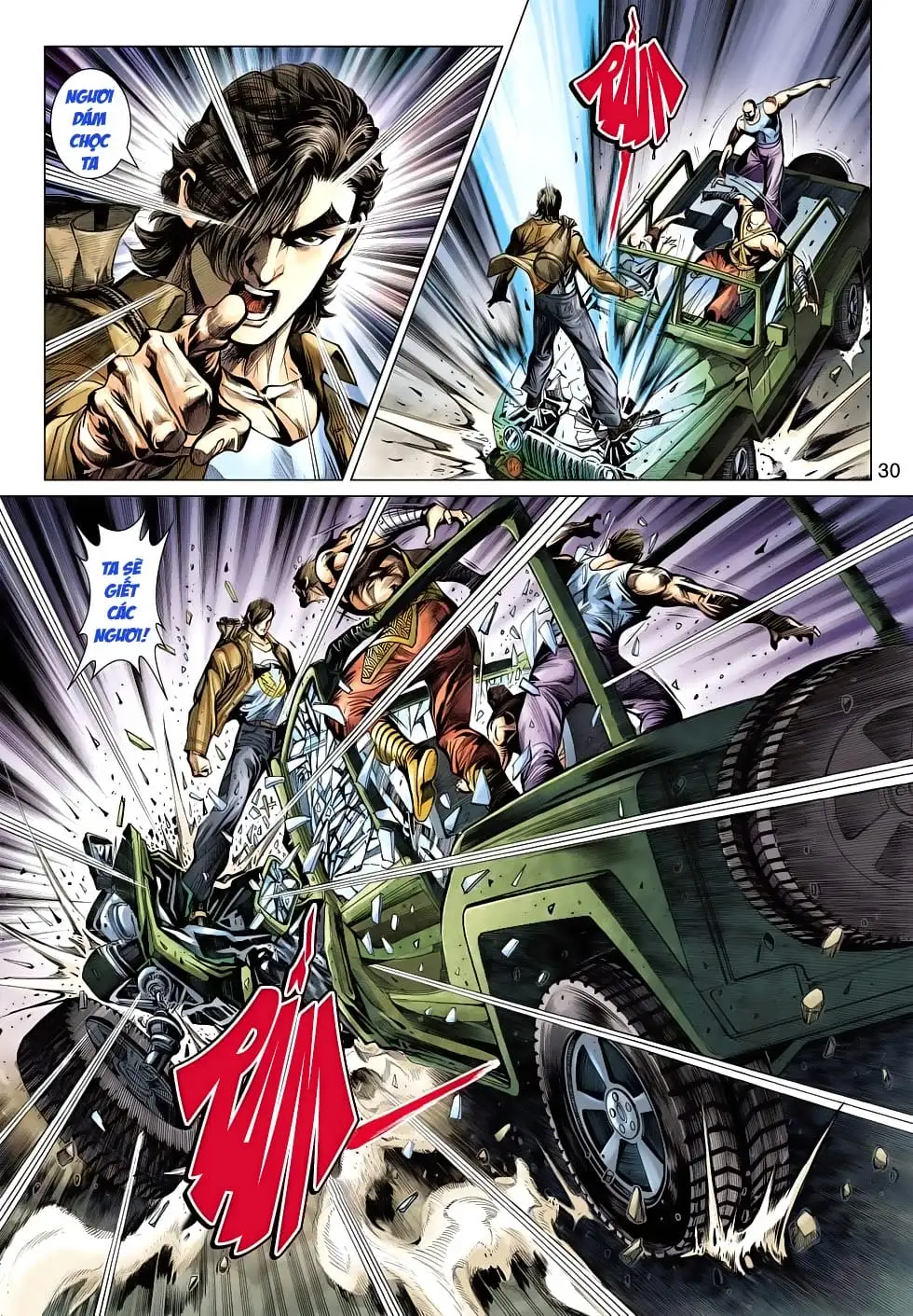 Truyện Tranh Tân Tác Long Hổ Môn trang 4