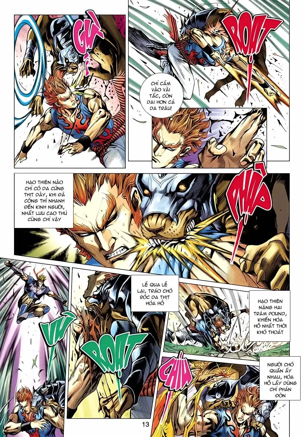 Truyện Tranh Tân Tác Long Hổ Môn trang 4