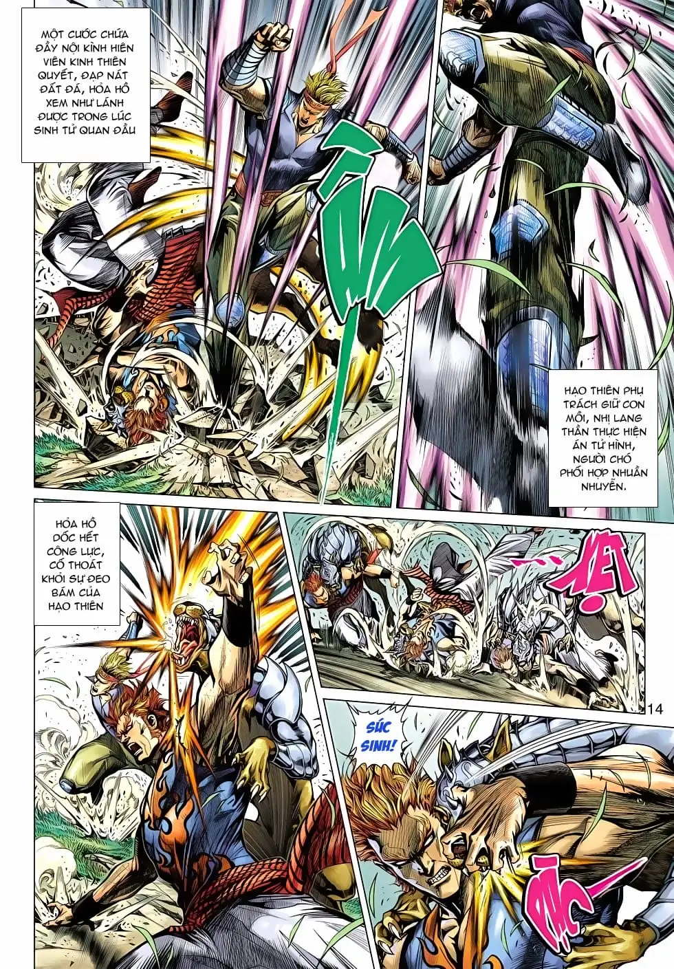 Truyện Tranh Tân Tác Long Hổ Môn trang 4