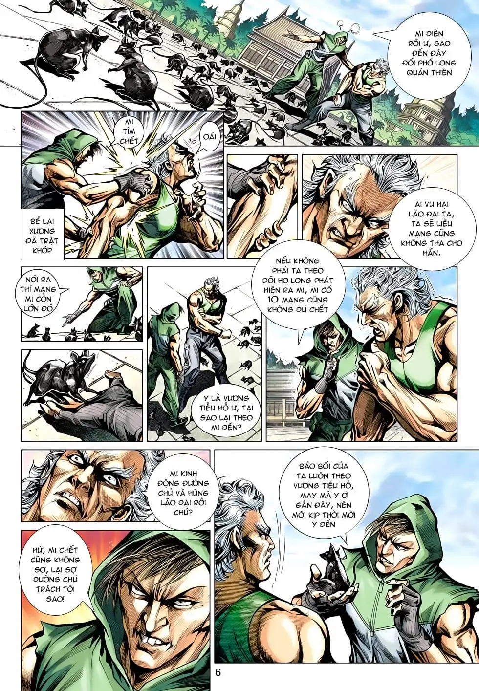 Truyện Tranh Tân Tác Long Hổ Môn trang 4