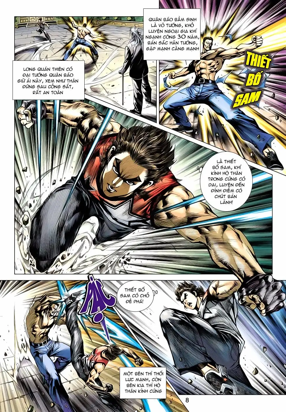 Truyện Tranh Tân Tác Long Hổ Môn trang 4