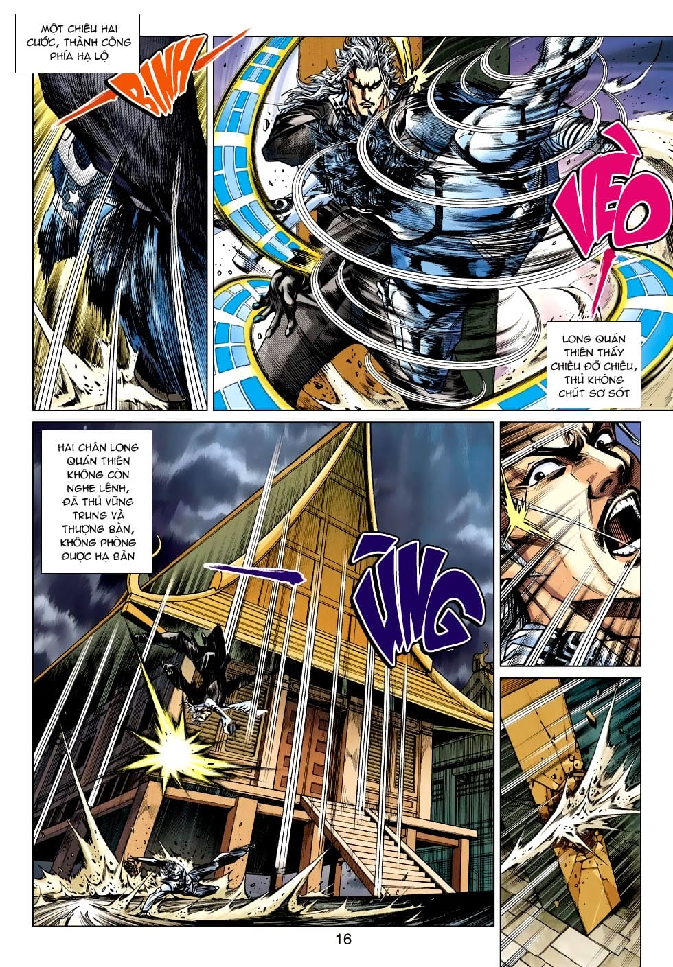 Truyện Tranh Tân Tác Long Hổ Môn trang 4