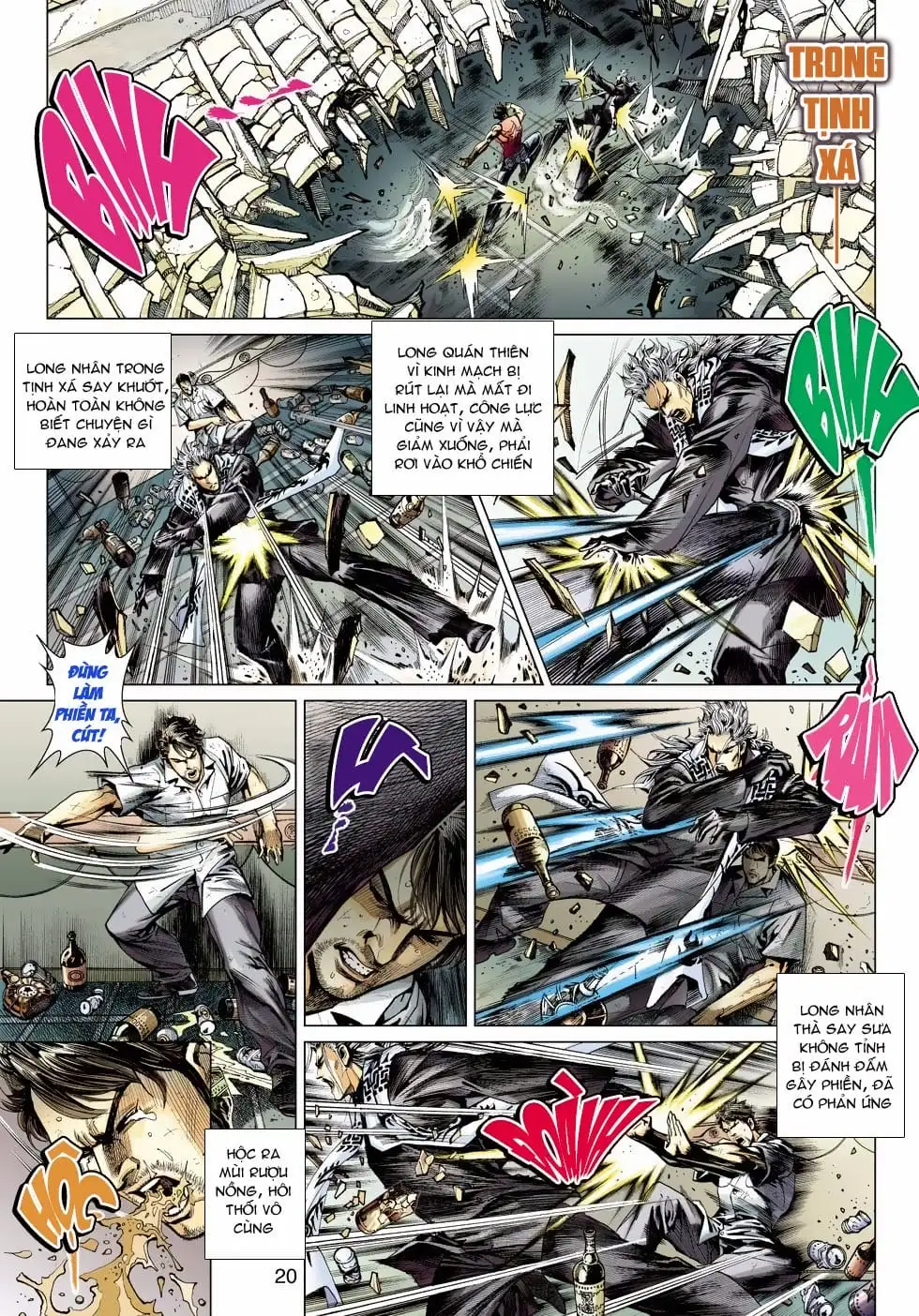 Truyện Tranh Tân Tác Long Hổ Môn trang 4