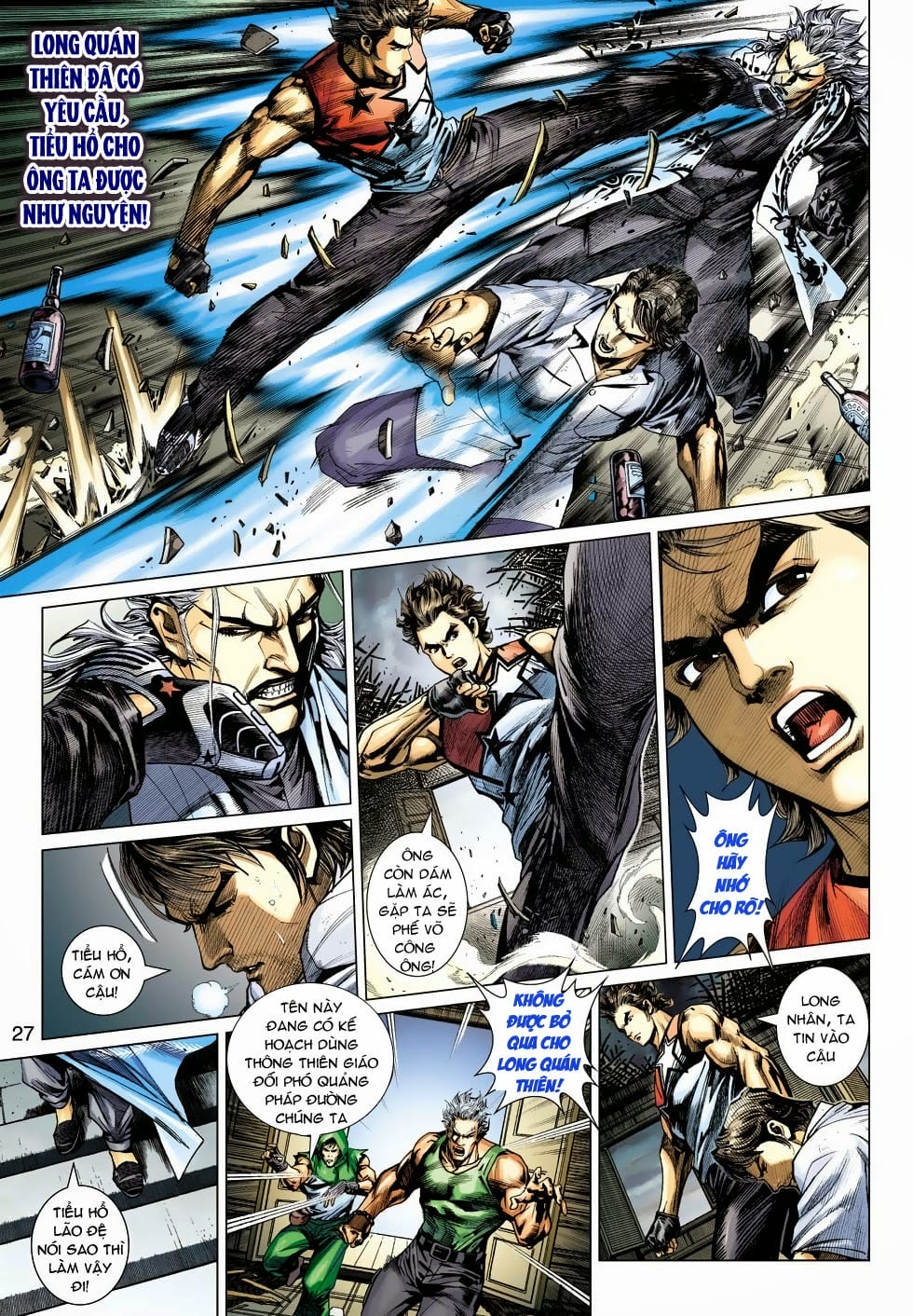 Truyện Tranh Tân Tác Long Hổ Môn trang 4
