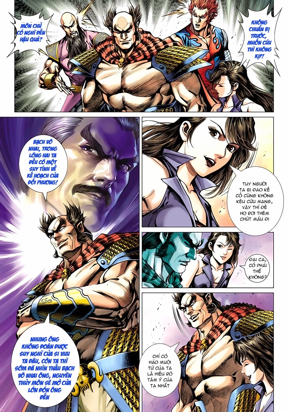 Truyện Tranh Tân Tác Long Hổ Môn trang 4