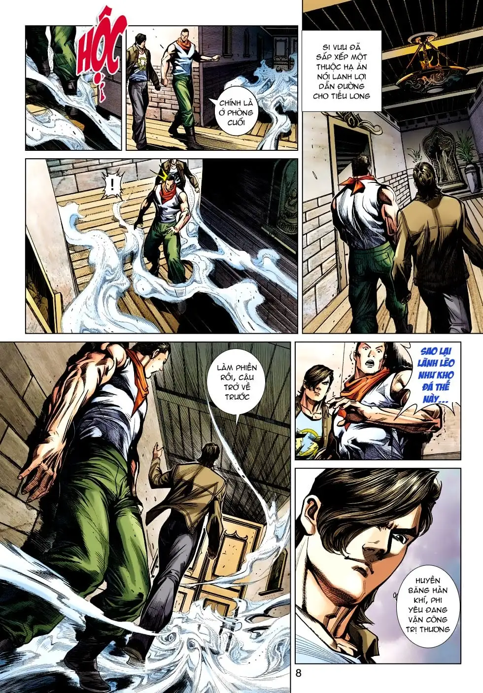 Truyện Tranh Tân Tác Long Hổ Môn trang 4