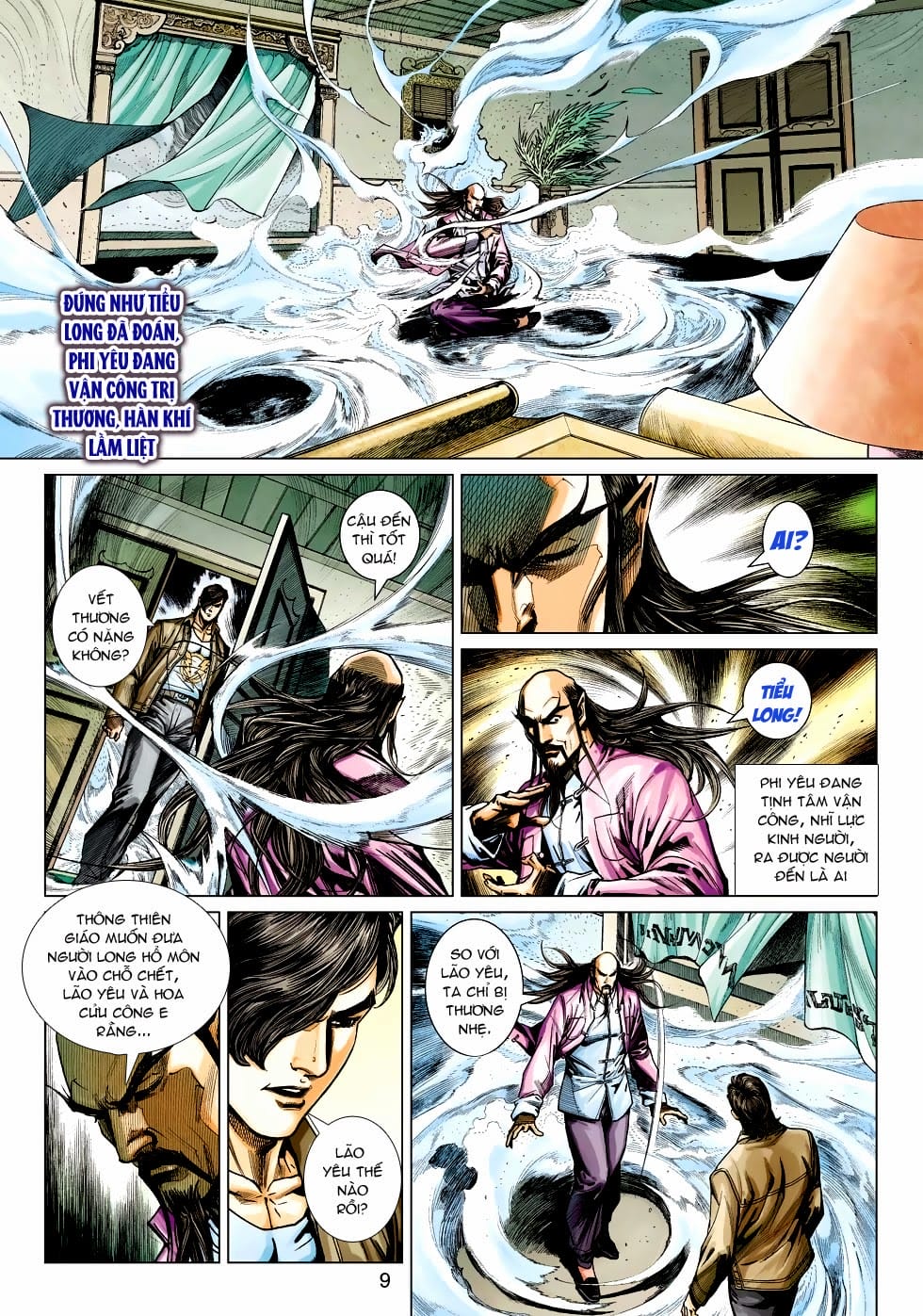 Truyện Tranh Tân Tác Long Hổ Môn trang 4