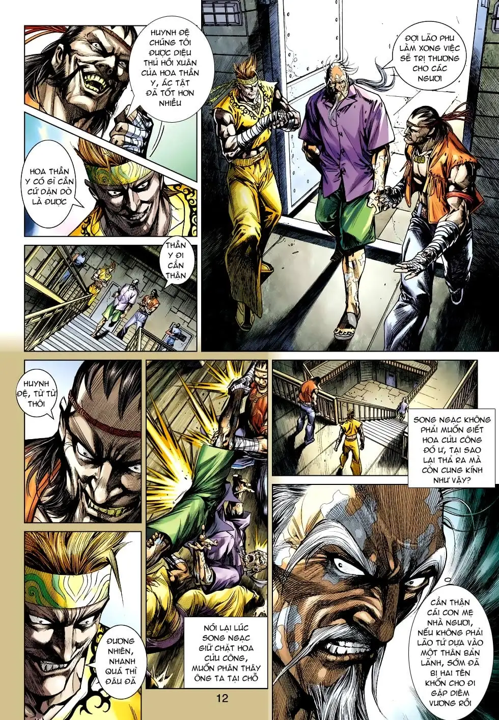 Truyện Tranh Tân Tác Long Hổ Môn trang 4