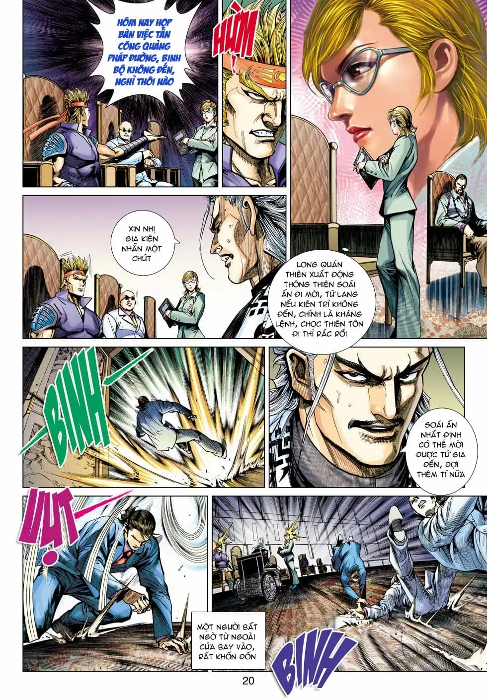 Truyện Tranh Tân Tác Long Hổ Môn trang 4