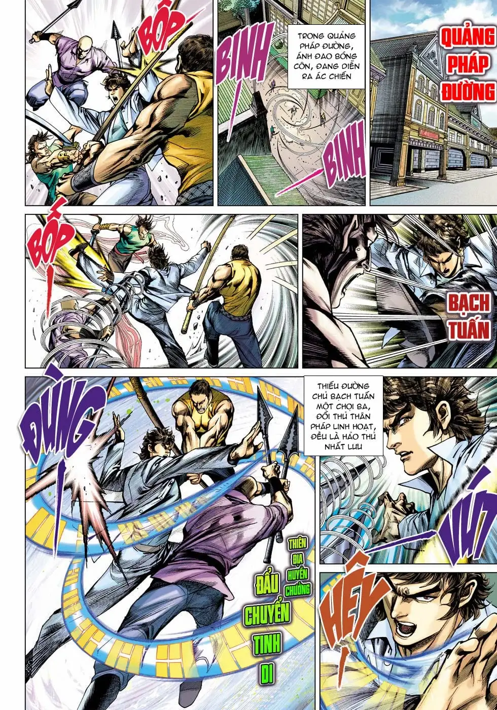 Truyện Tranh Tân Tác Long Hổ Môn trang 4