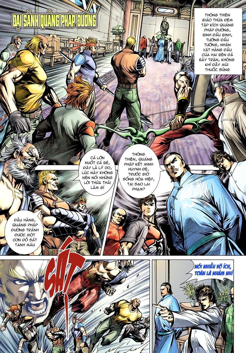 Truyện Tranh Tân Tác Long Hổ Môn trang 4