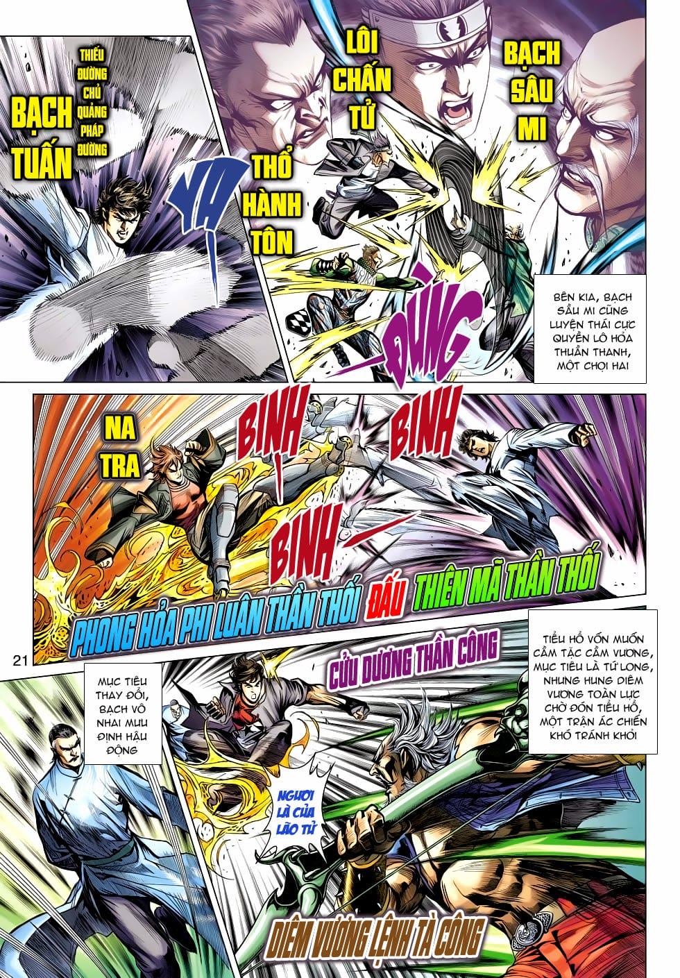 Truyện Tranh Tân Tác Long Hổ Môn trang 4