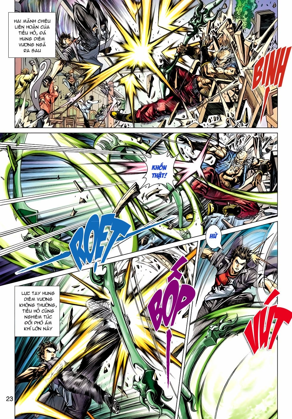 Truyện Tranh Tân Tác Long Hổ Môn trang 4