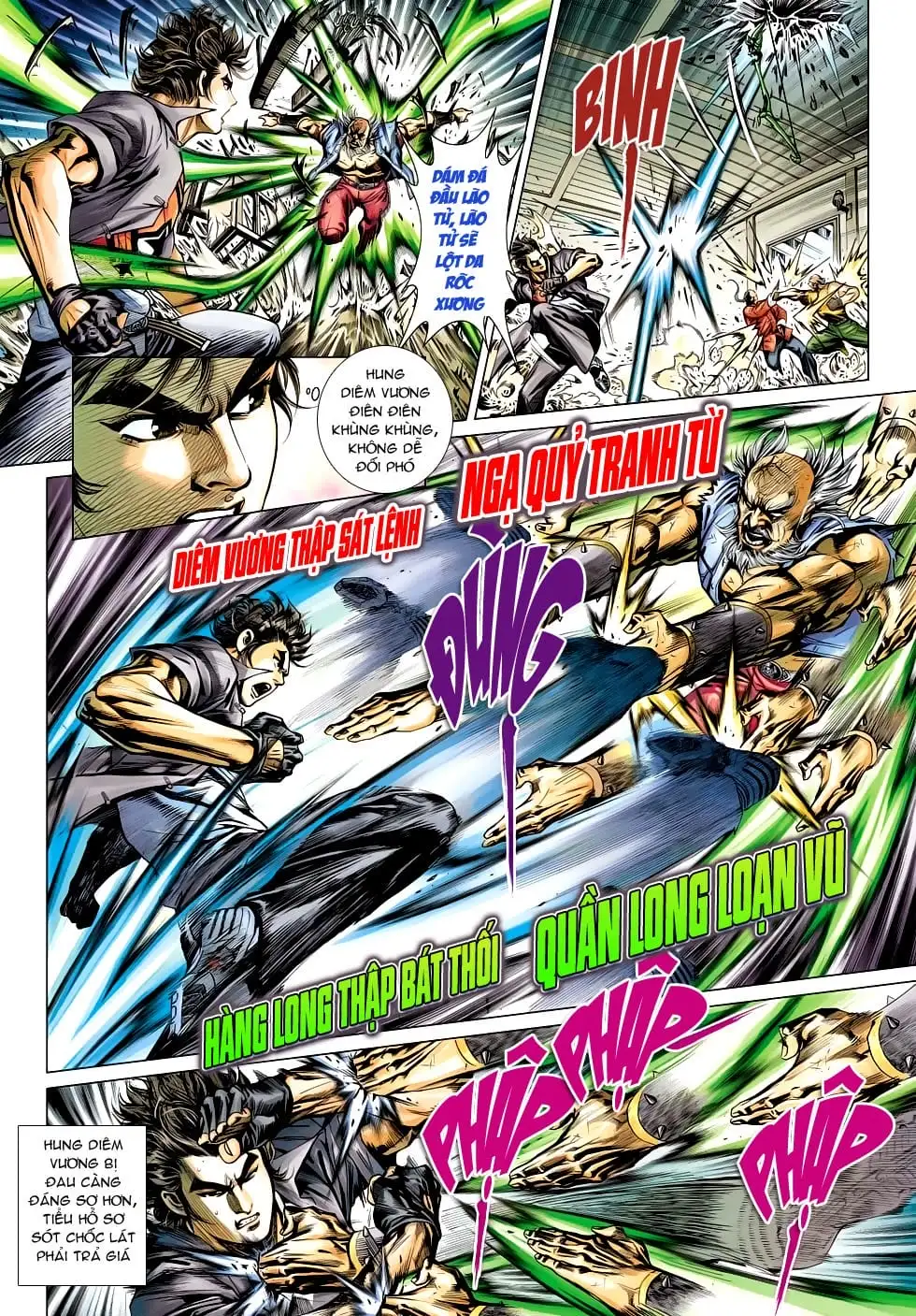 Truyện Tranh Tân Tác Long Hổ Môn trang 4