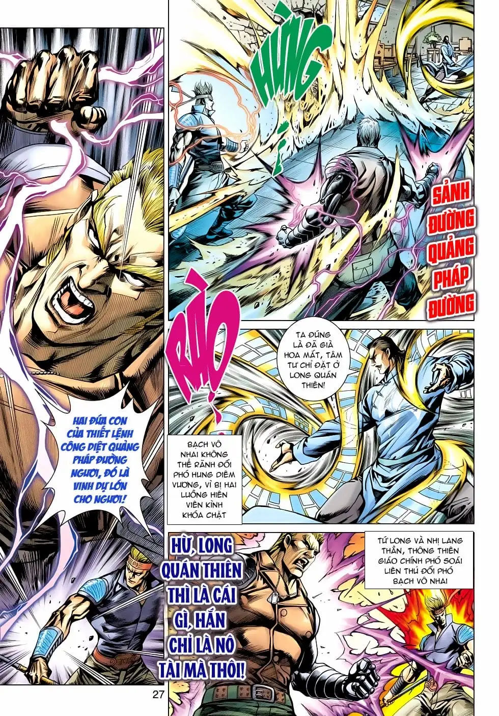 Truyện Tranh Tân Tác Long Hổ Môn trang 4