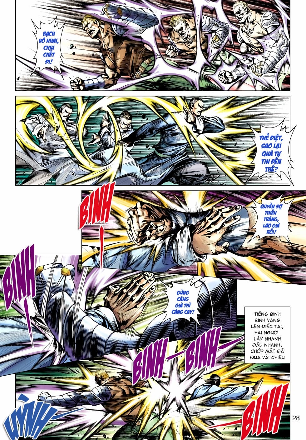 Truyện Tranh Tân Tác Long Hổ Môn trang 4