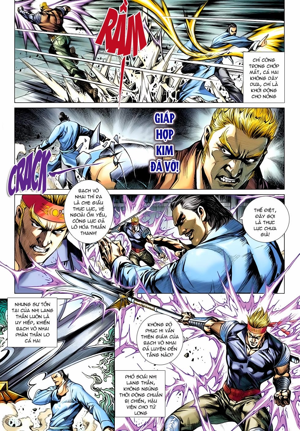 Truyện Tranh Tân Tác Long Hổ Môn trang 4