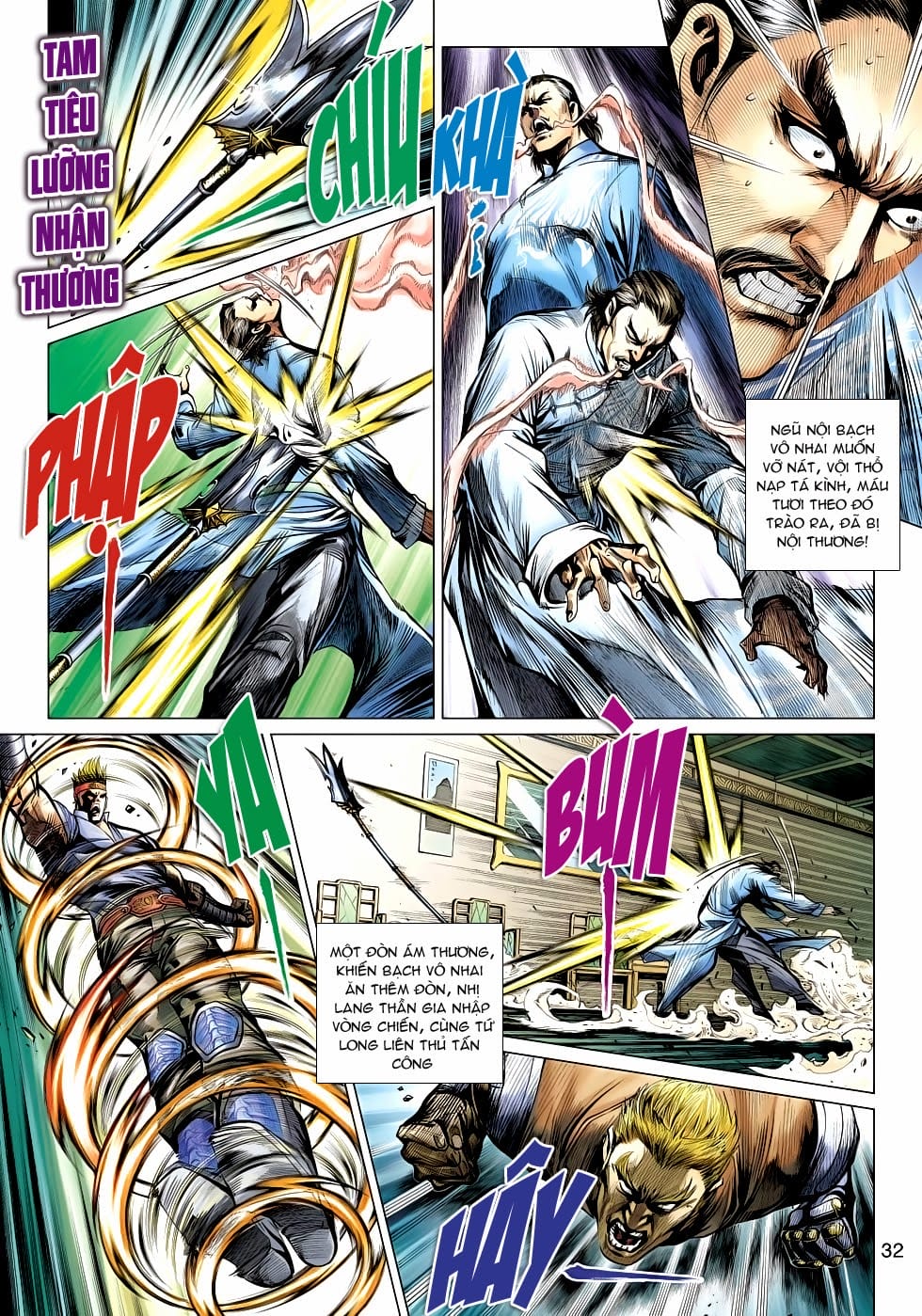 Truyện Tranh Tân Tác Long Hổ Môn trang 4