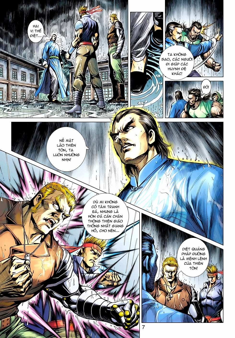 Truyện Tranh Tân Tác Long Hổ Môn trang 4