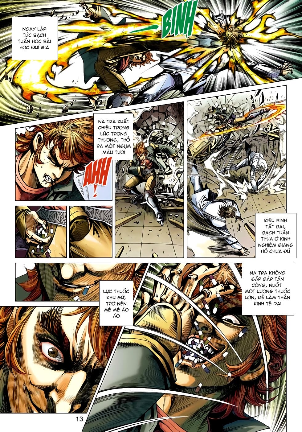 Truyện Tranh Tân Tác Long Hổ Môn trang 4