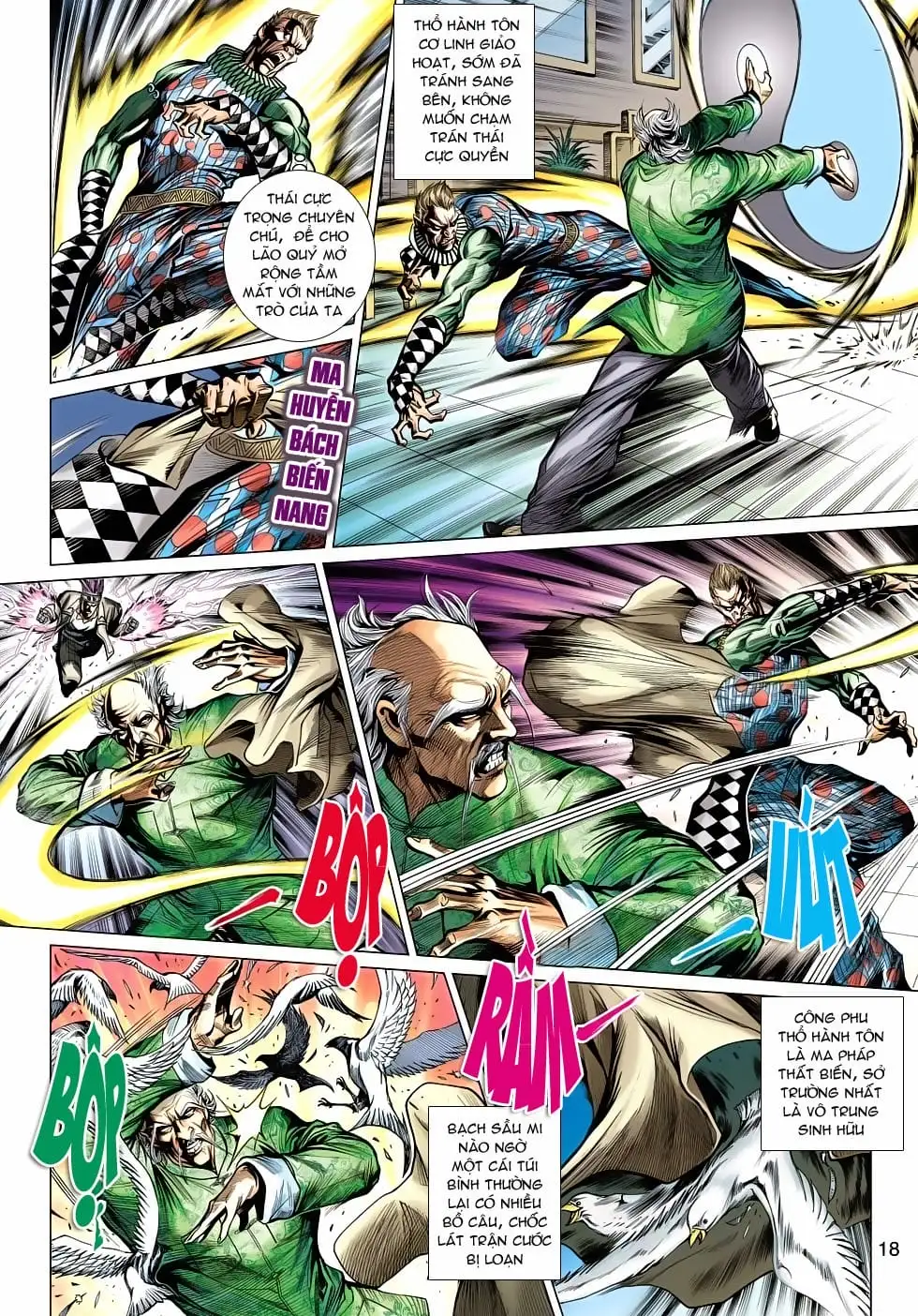 Truyện Tranh Tân Tác Long Hổ Môn trang 4