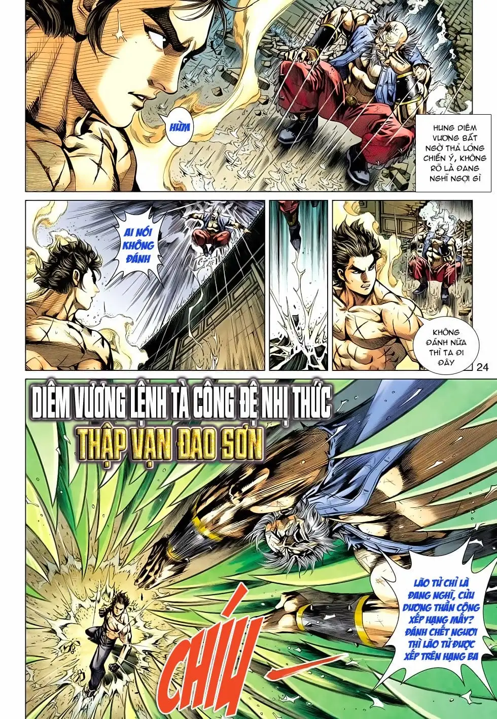 Truyện Tranh Tân Tác Long Hổ Môn trang 4