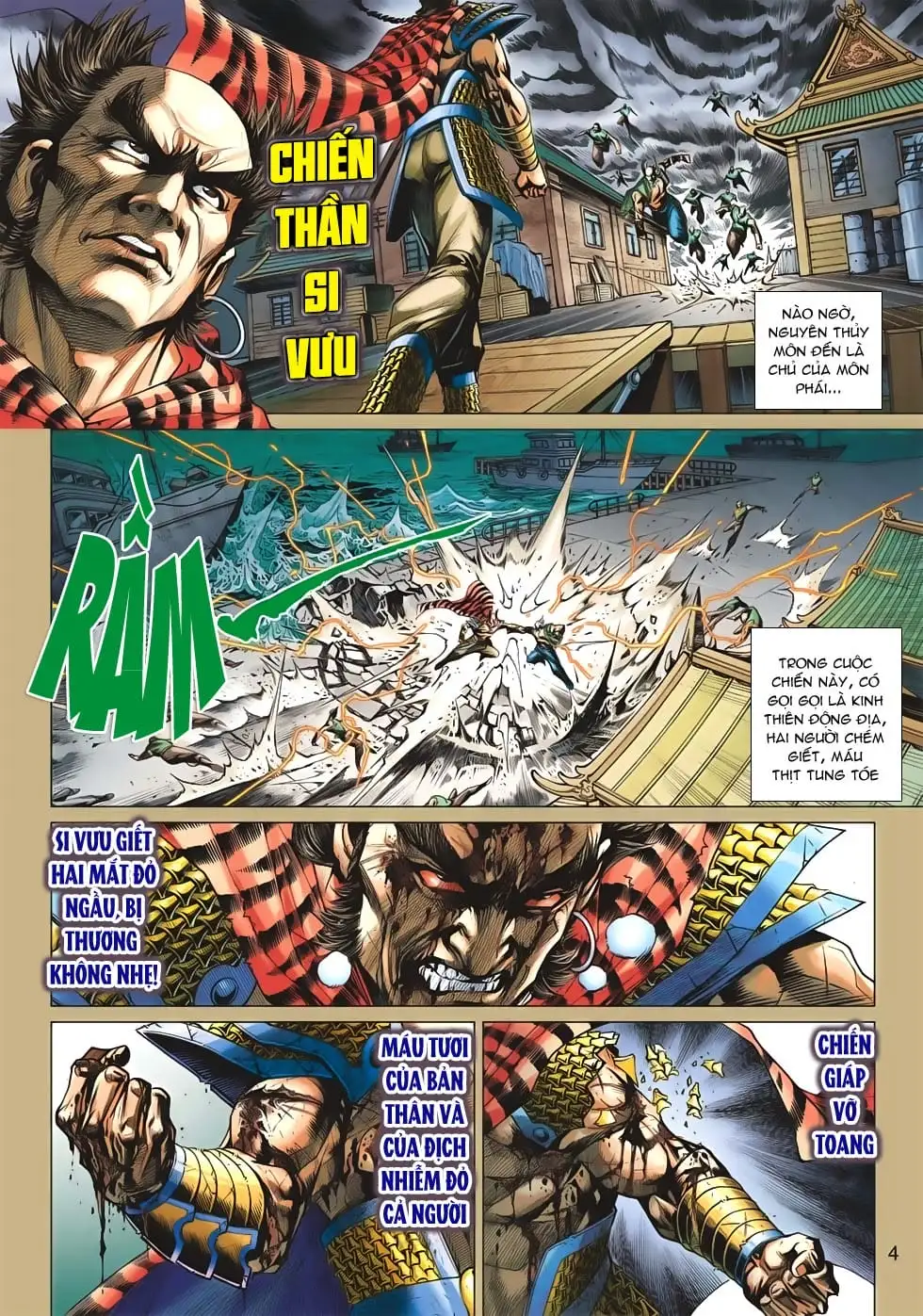 Truyện Tranh Tân Tác Long Hổ Môn trang 4