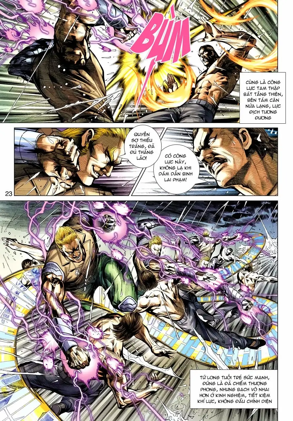 Truyện Tranh Tân Tác Long Hổ Môn trang 4