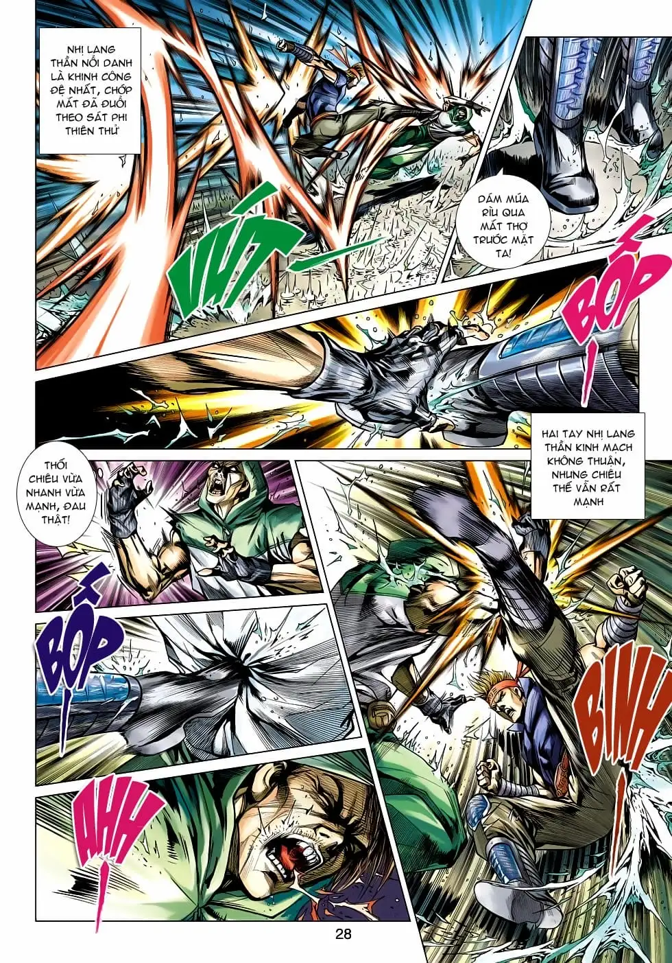 Truyện Tranh Tân Tác Long Hổ Môn trang 4