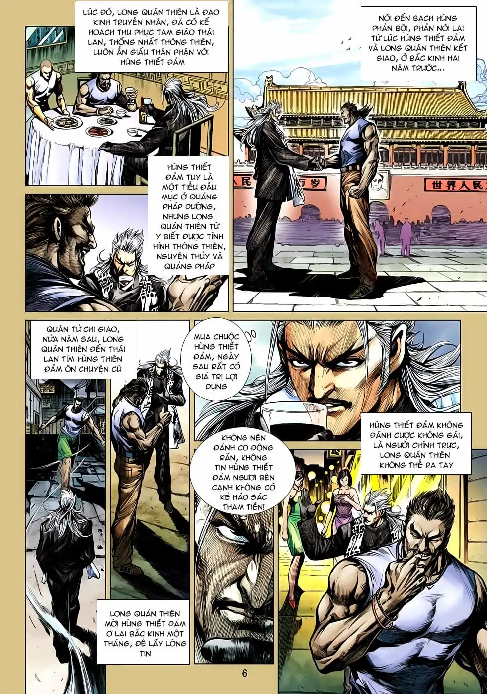 Truyện Tranh Tân Tác Long Hổ Môn trang 4