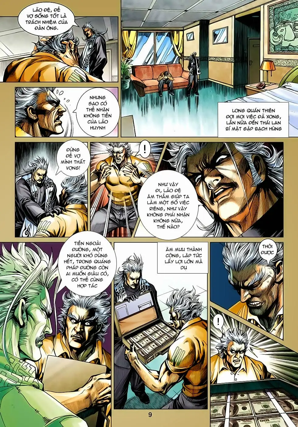 Truyện Tranh Tân Tác Long Hổ Môn trang 4