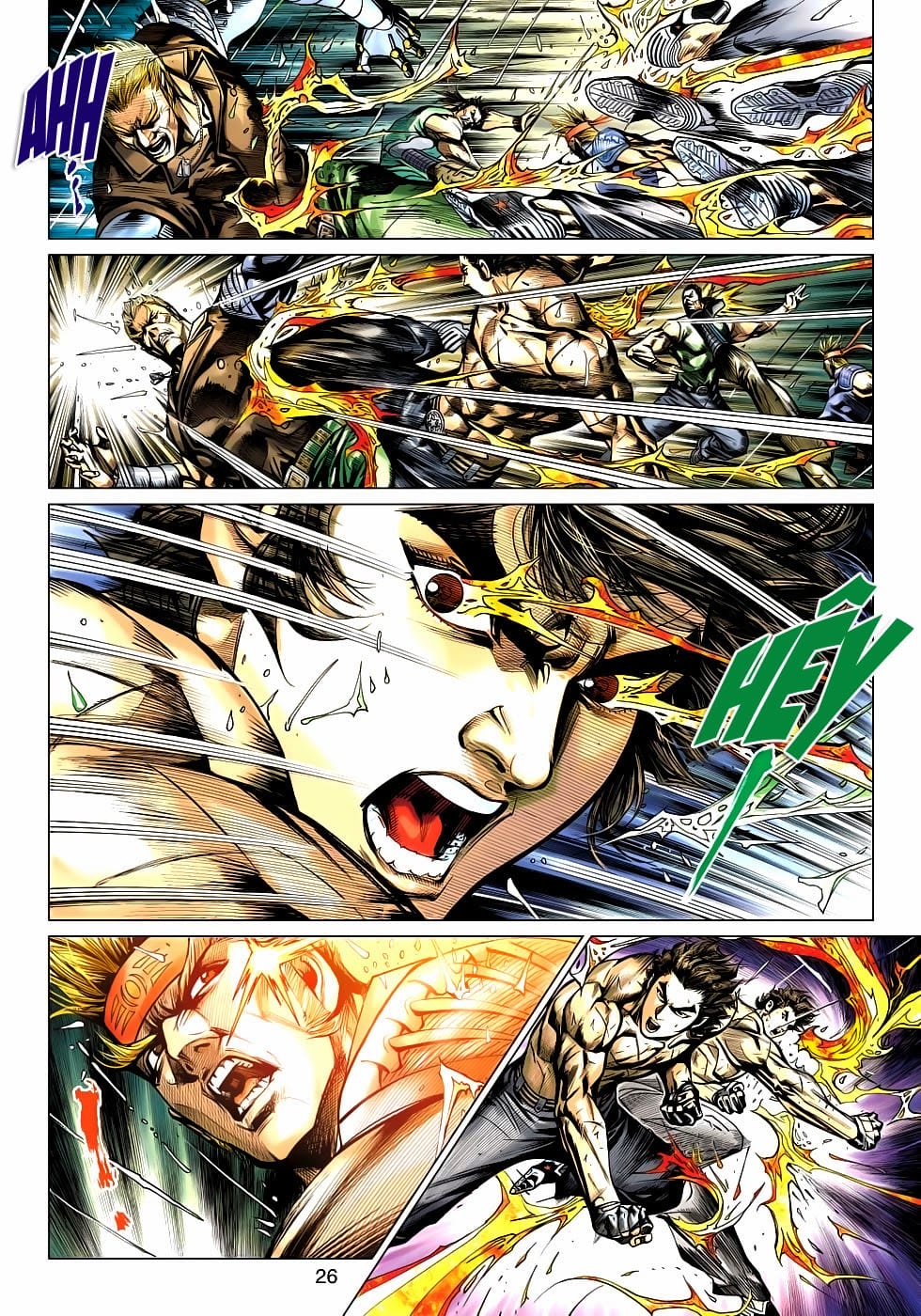 Truyện Tranh Tân Tác Long Hổ Môn trang 4