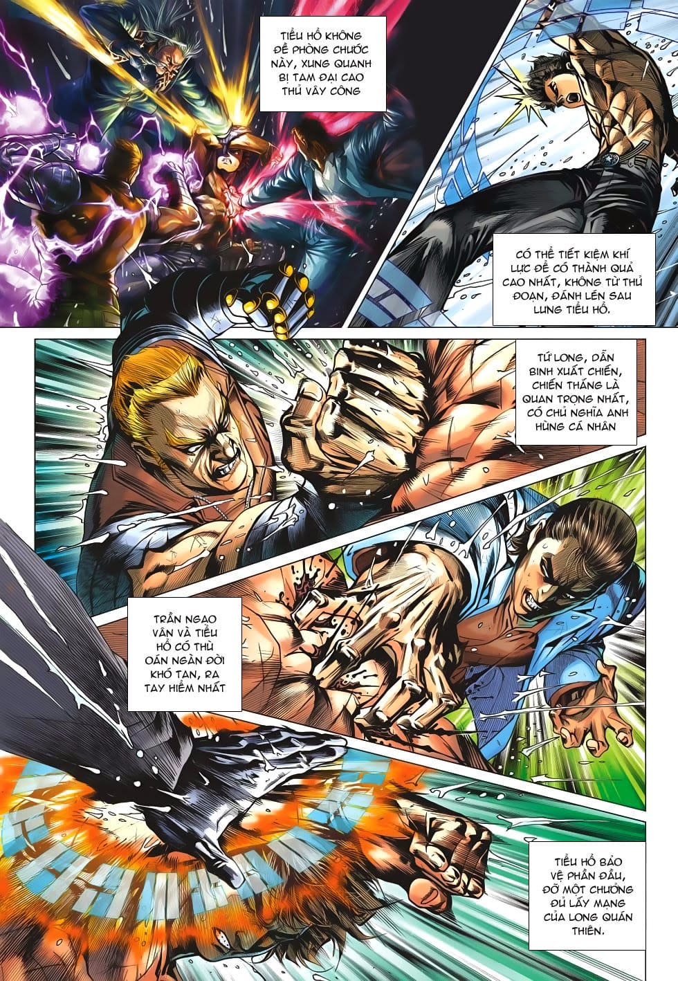 Truyện Tranh Tân Tác Long Hổ Môn trang 4