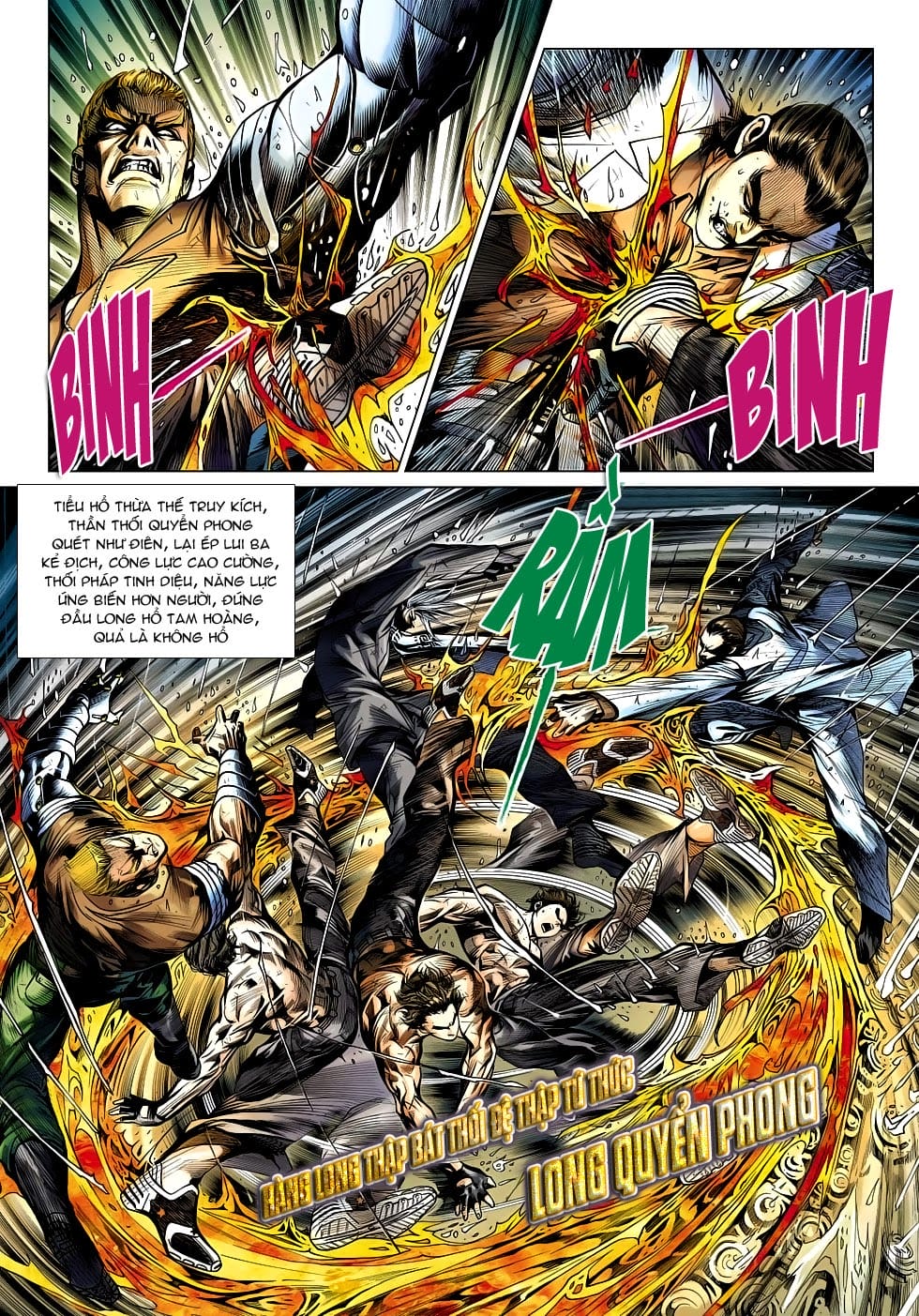 Truyện Tranh Tân Tác Long Hổ Môn trang 4