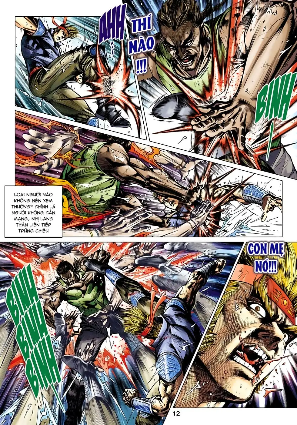 Truyện Tranh Tân Tác Long Hổ Môn trang 4