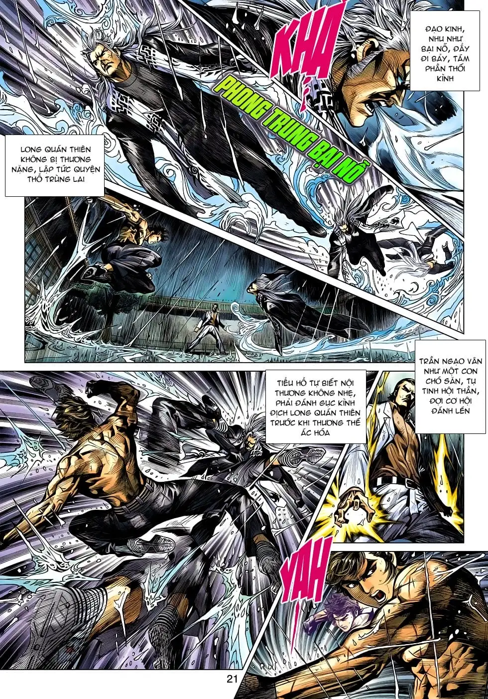 Truyện Tranh Tân Tác Long Hổ Môn trang 4