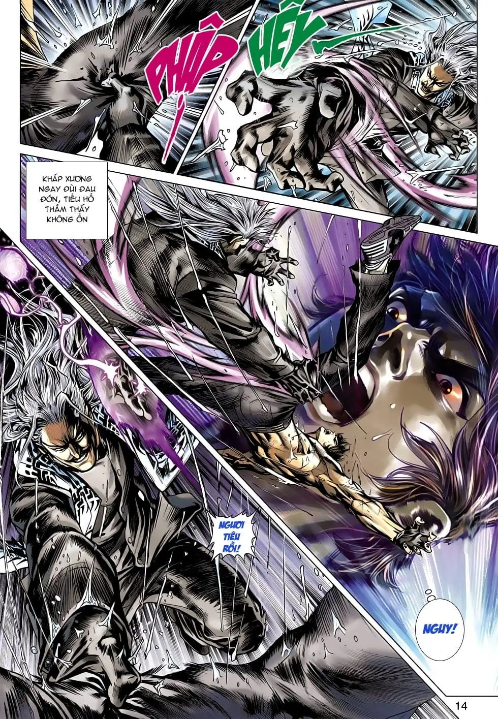 Truyện Tranh Tân Tác Long Hổ Môn trang 4