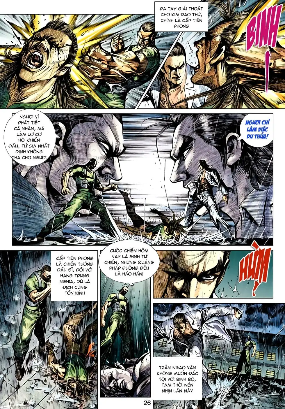 Truyện Tranh Tân Tác Long Hổ Môn trang 4