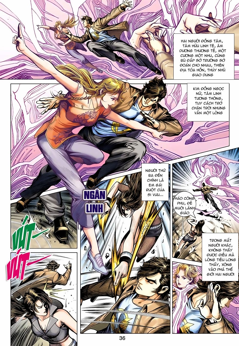 Truyện Tranh Tân Tác Long Hổ Môn trang 4