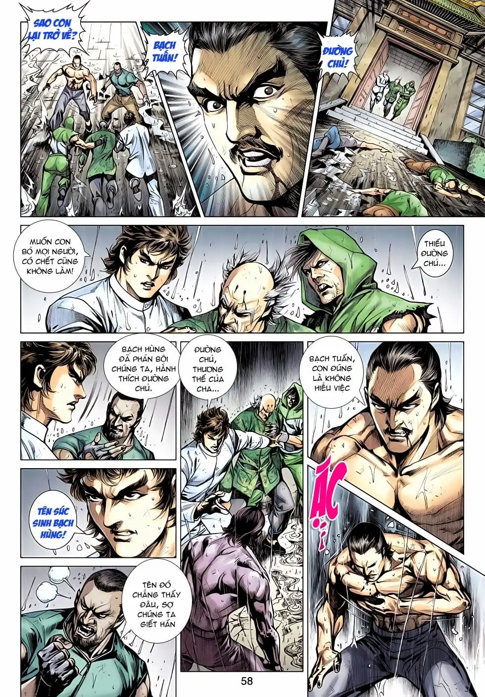 Truyện Tranh Tân Tác Long Hổ Môn trang 4