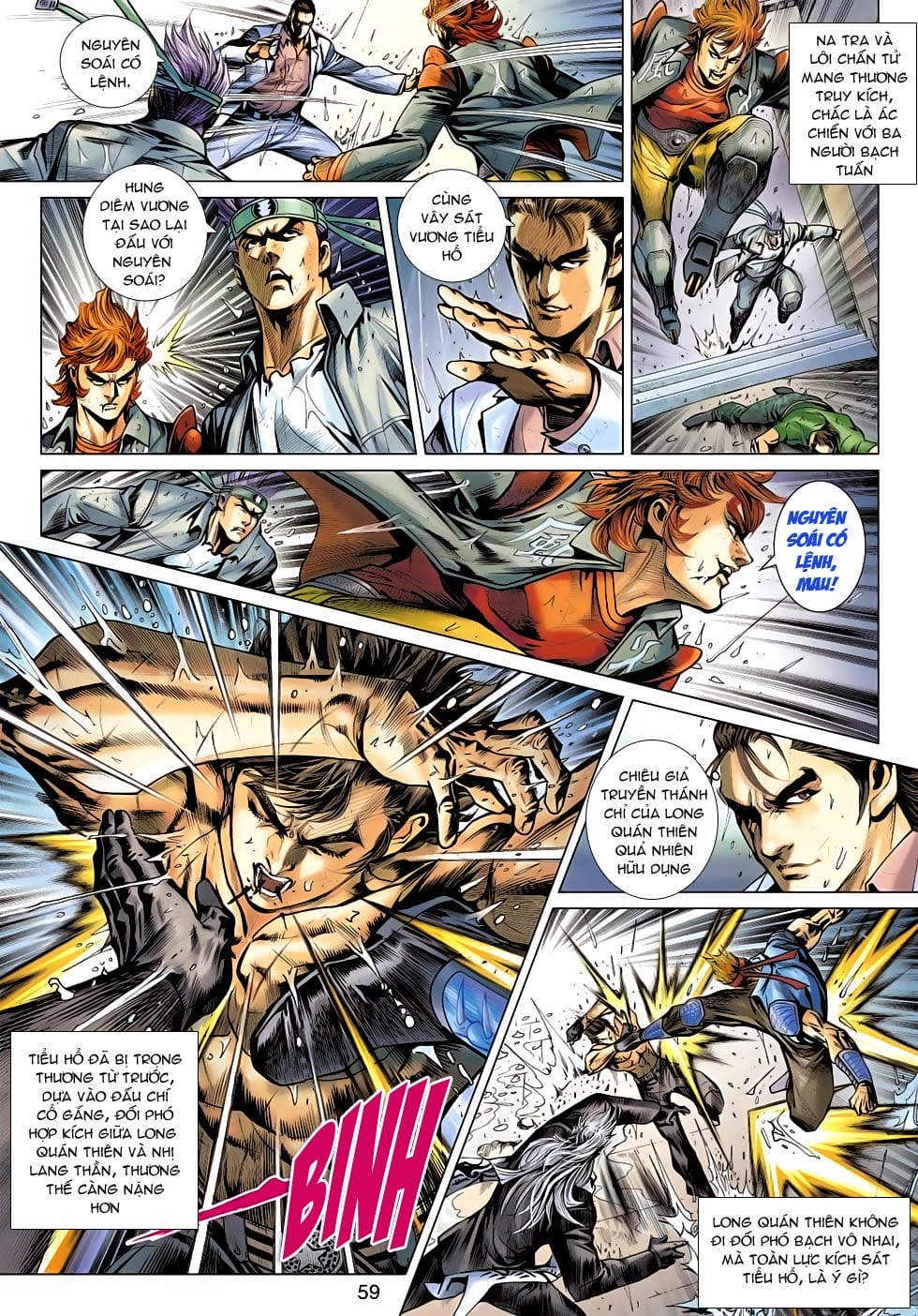 Truyện Tranh Tân Tác Long Hổ Môn trang 4