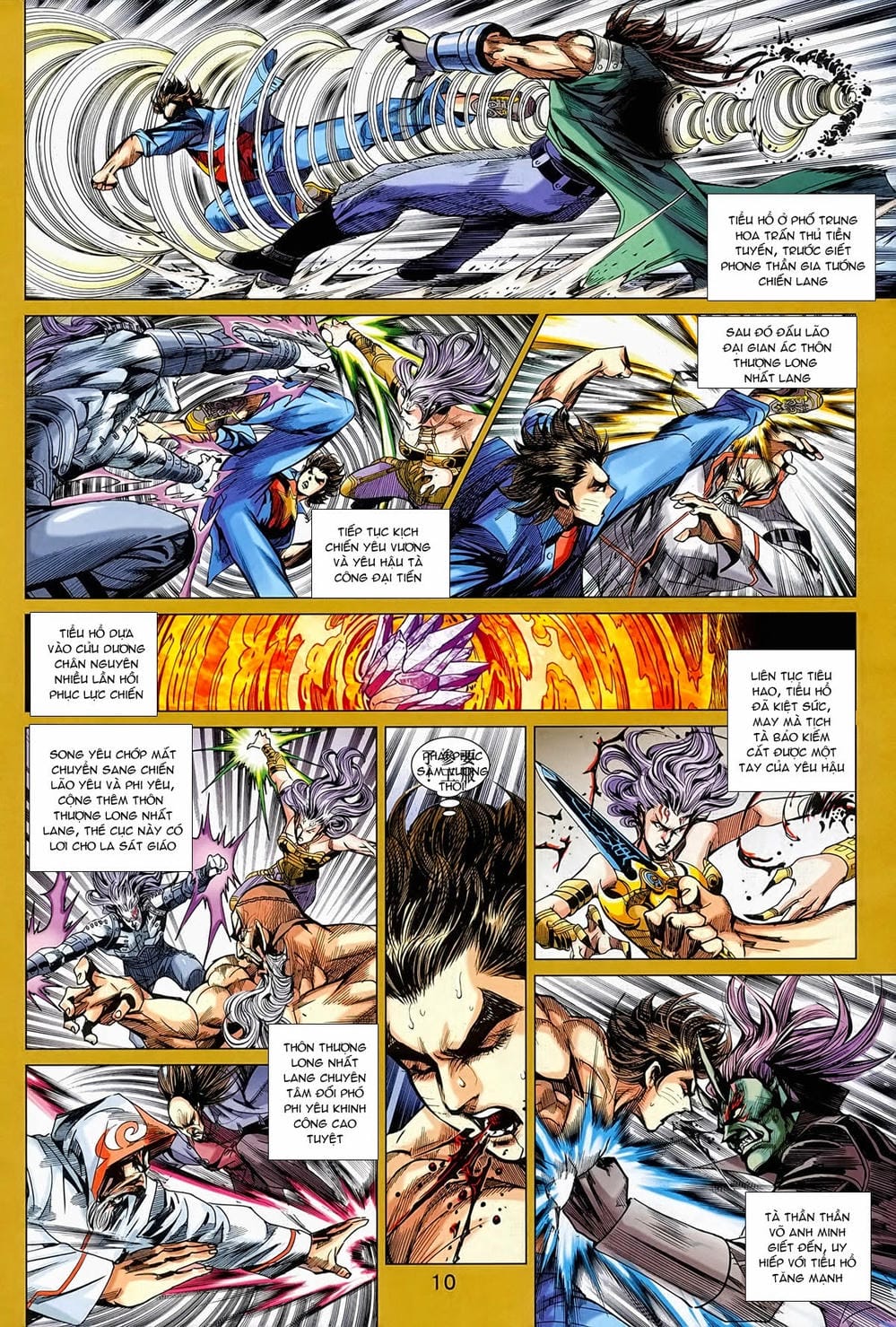 Truyện Tranh Tân Tác Long Hổ Môn trang 4