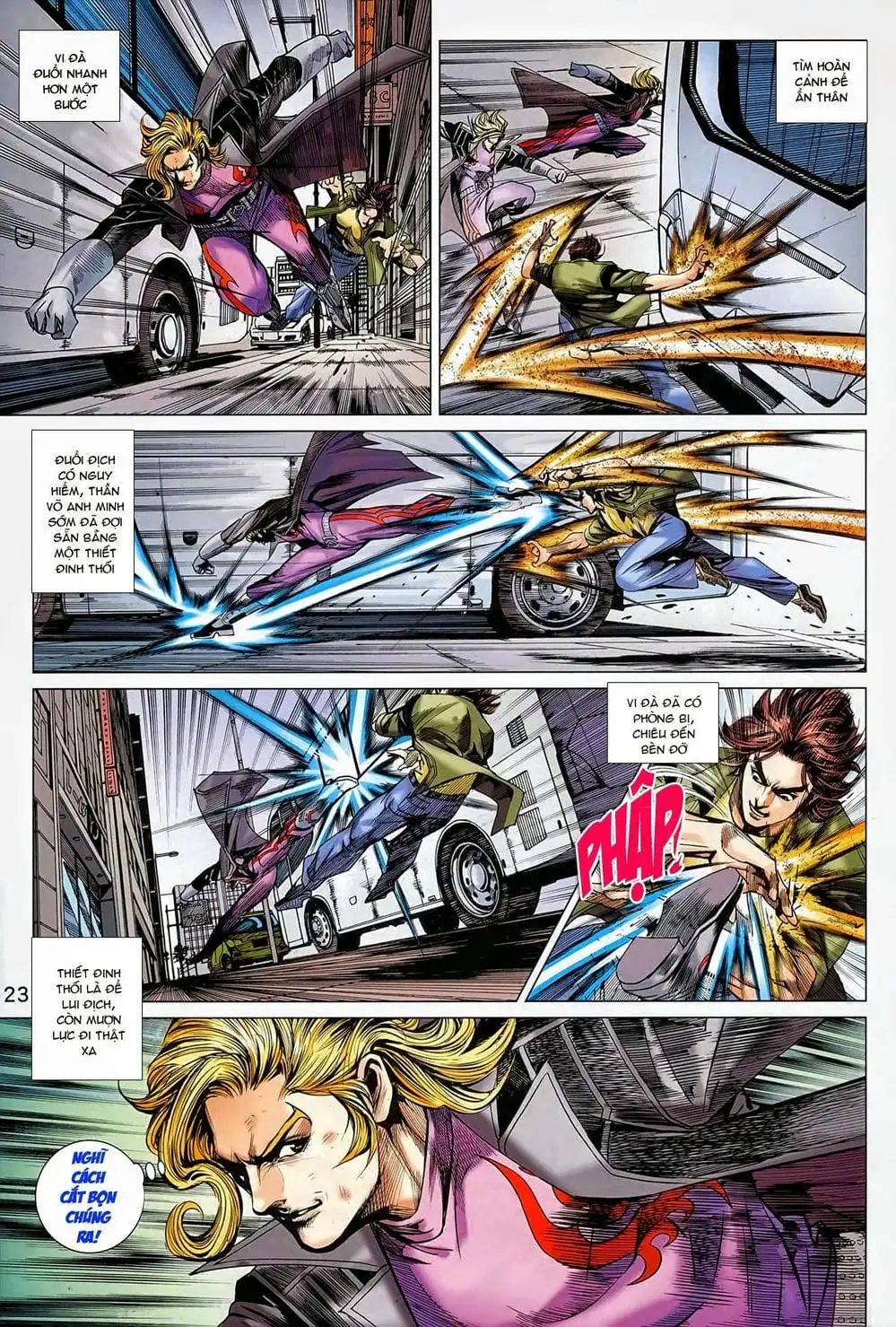 Truyện Tranh Tân Tác Long Hổ Môn trang 4