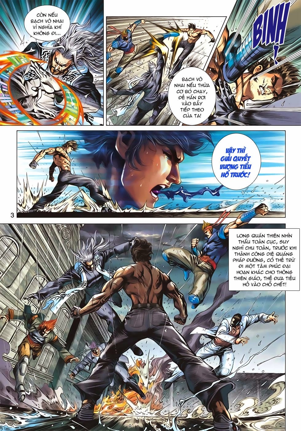 Truyện Tranh Tân Tác Long Hổ Môn trang 4