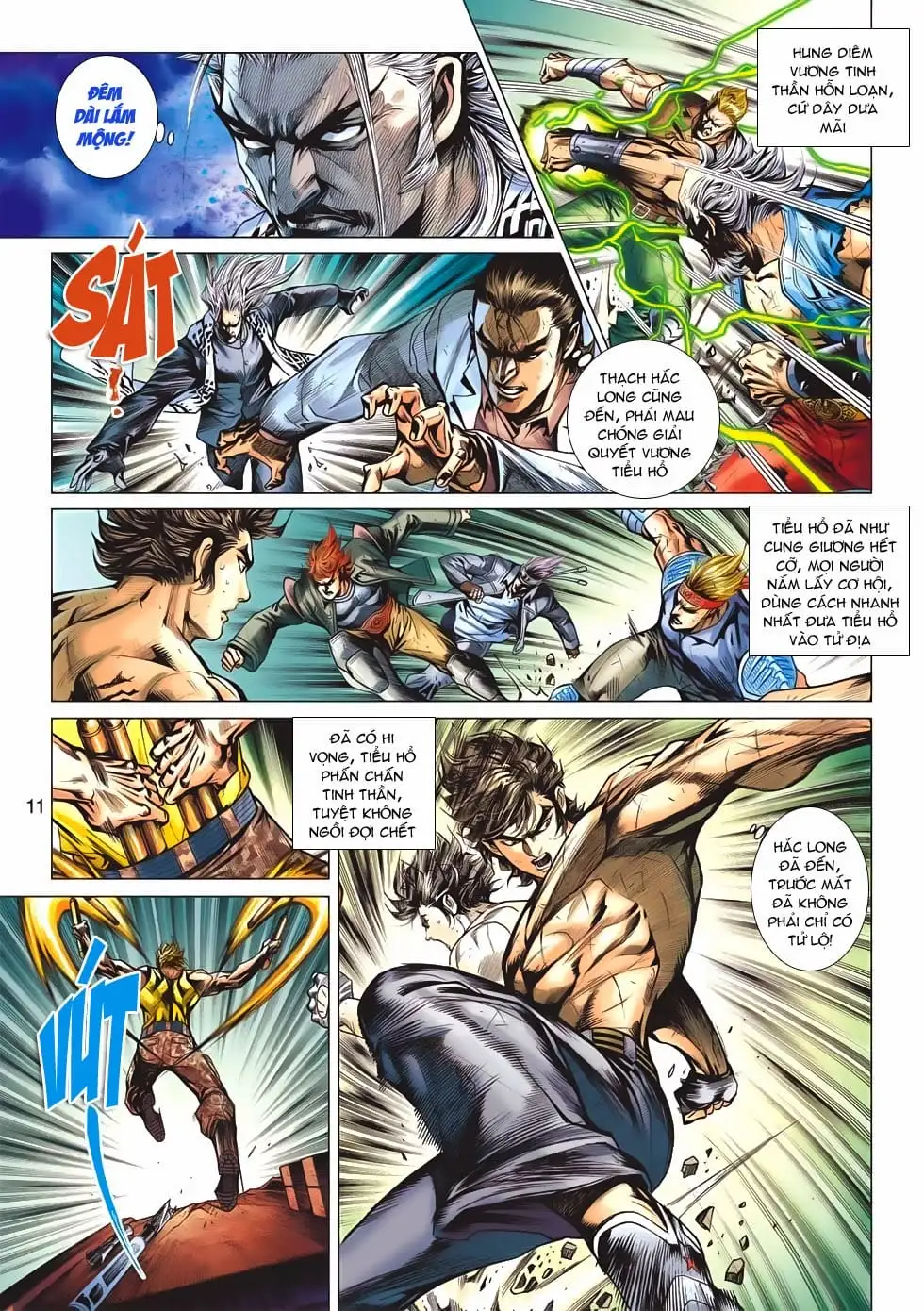 Truyện Tranh Tân Tác Long Hổ Môn trang 4